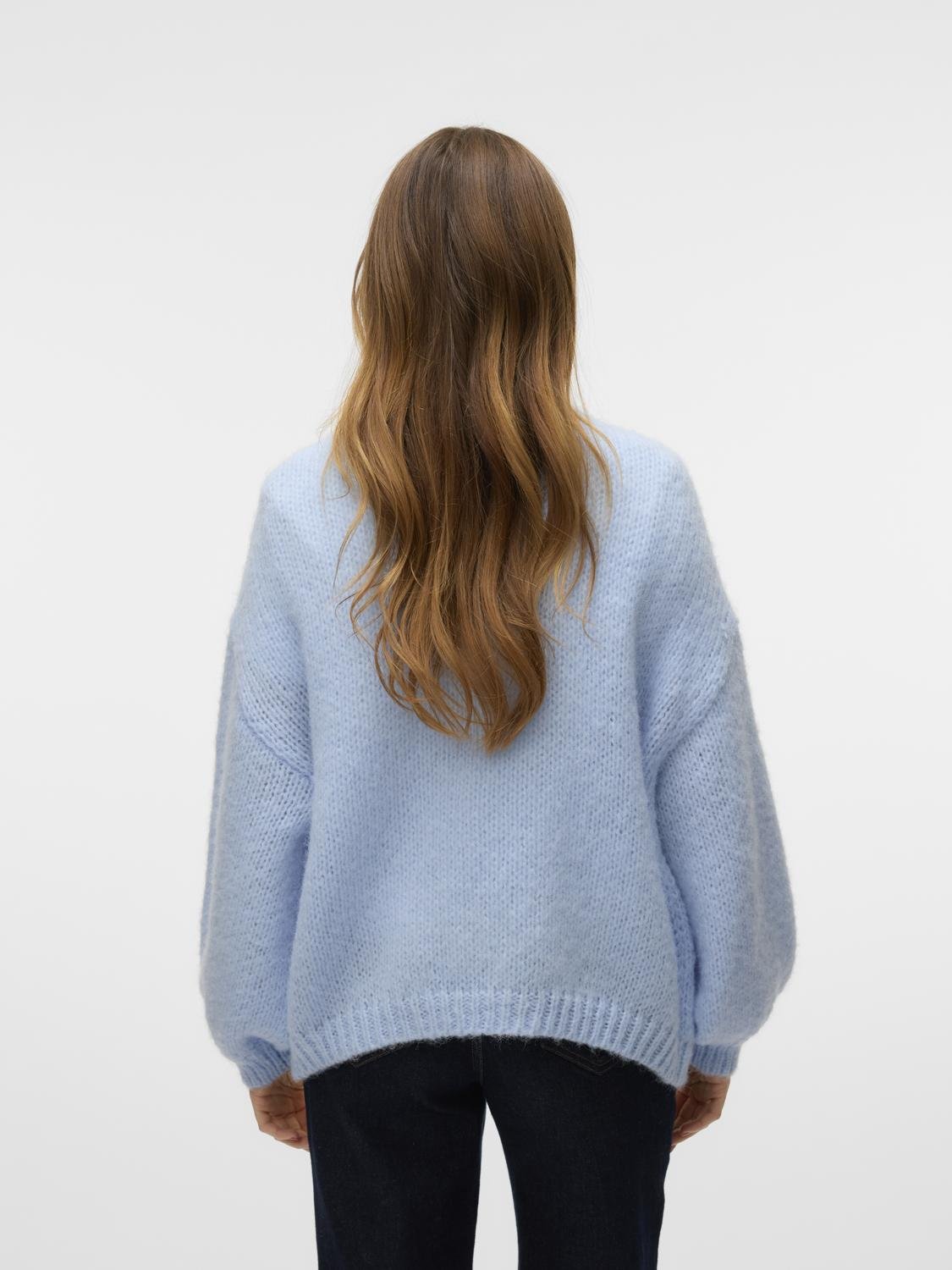 VMMAYBE Knit Cardigan - Cashmere Blue - VERO MODA & VILA Bergvik